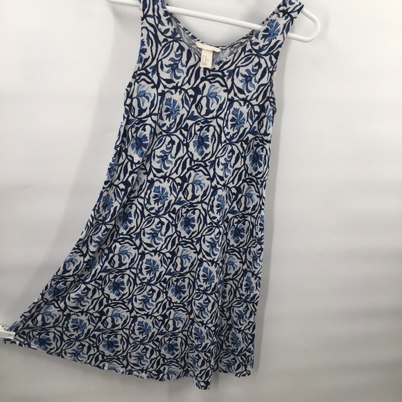Abstract Floral Boho Chic Sun Dress XS - Picture 3 of 7